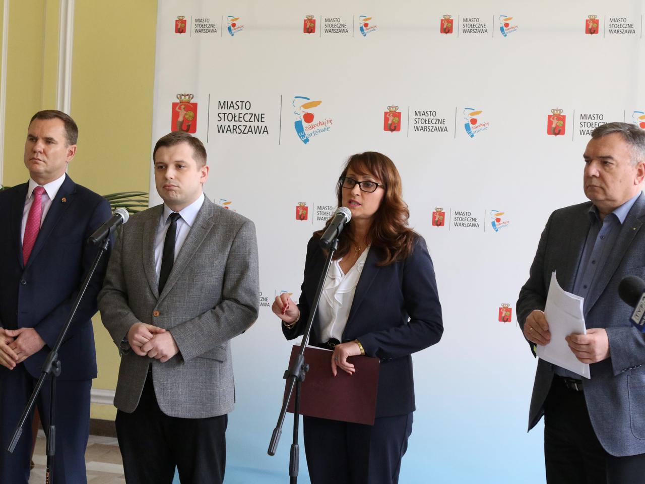 Konferencja w sprawie zablokowania budowy metra