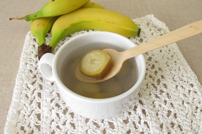 Herbata z bananów. Na zdrowy sen i nie tylko