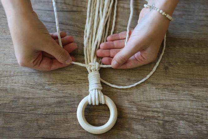DIY: Makrama. Krok 6