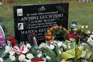 Grób Hanny i Antoniego Gucwińskich na Cmentarzu Osobowickim we Wrocławiu