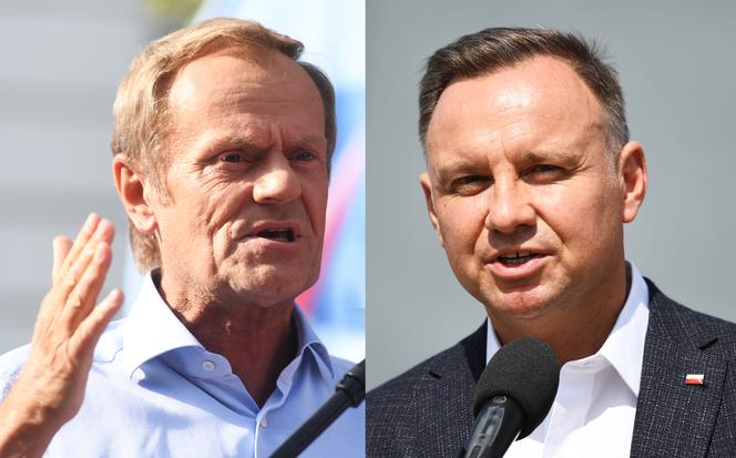 Donald Tusk, Andrzej Duda