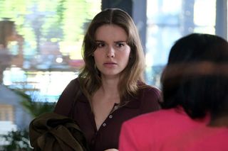 M jak miłość odc. 1840. Franka (Dominika Kachlik), Kinga (Katarzyna Cichopek)