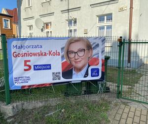 Wybory 2023 w Zielonej Górze. Miasto zalały plakaty wyborcze