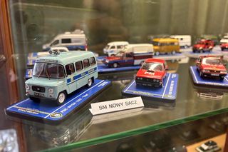 Miniaturowe samochody w Miasteczku Galicyjskim w Nowym Sączu