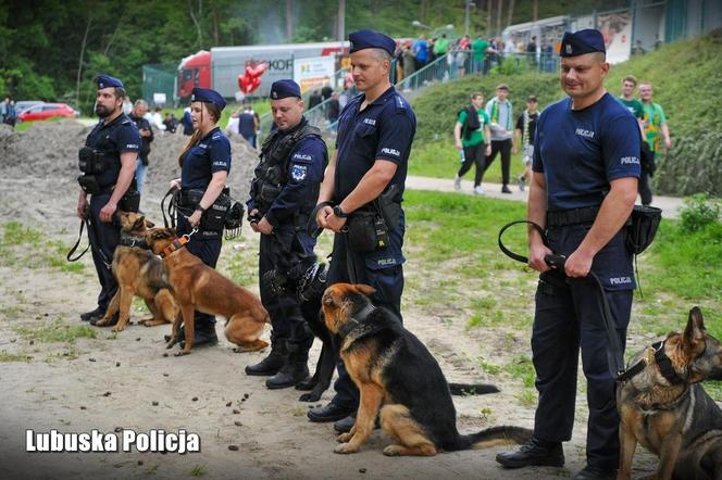 Lubuska policja zabezpieczała derby w Zielonej Górze