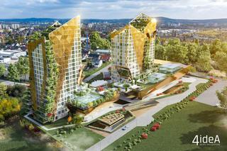 Wieżowce planowane przy ul. Skrajnej w Kielcach