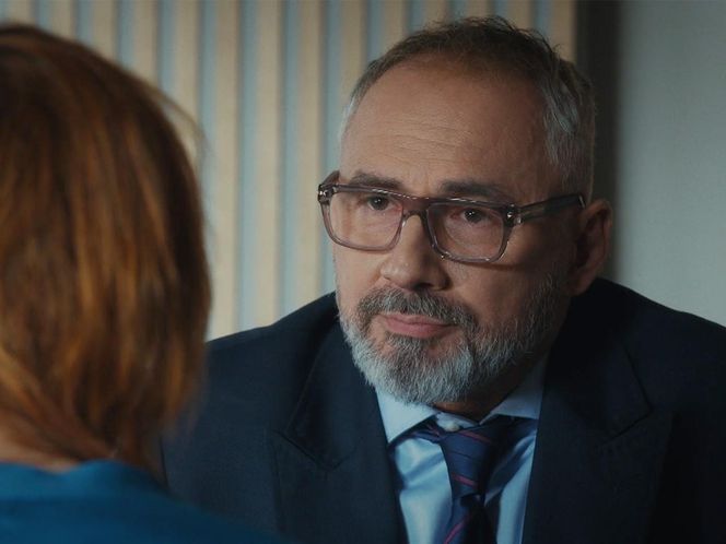 M jak miłość, odcinek 1868: Pani Ola (Ewa Kolasińska), Werner (Jacek Kopczyński)