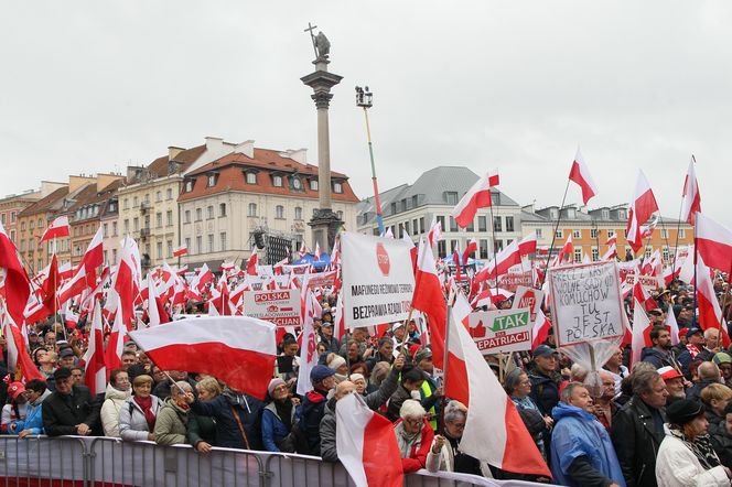 Manifestacja PiS w Warszawie (11.10.2025)