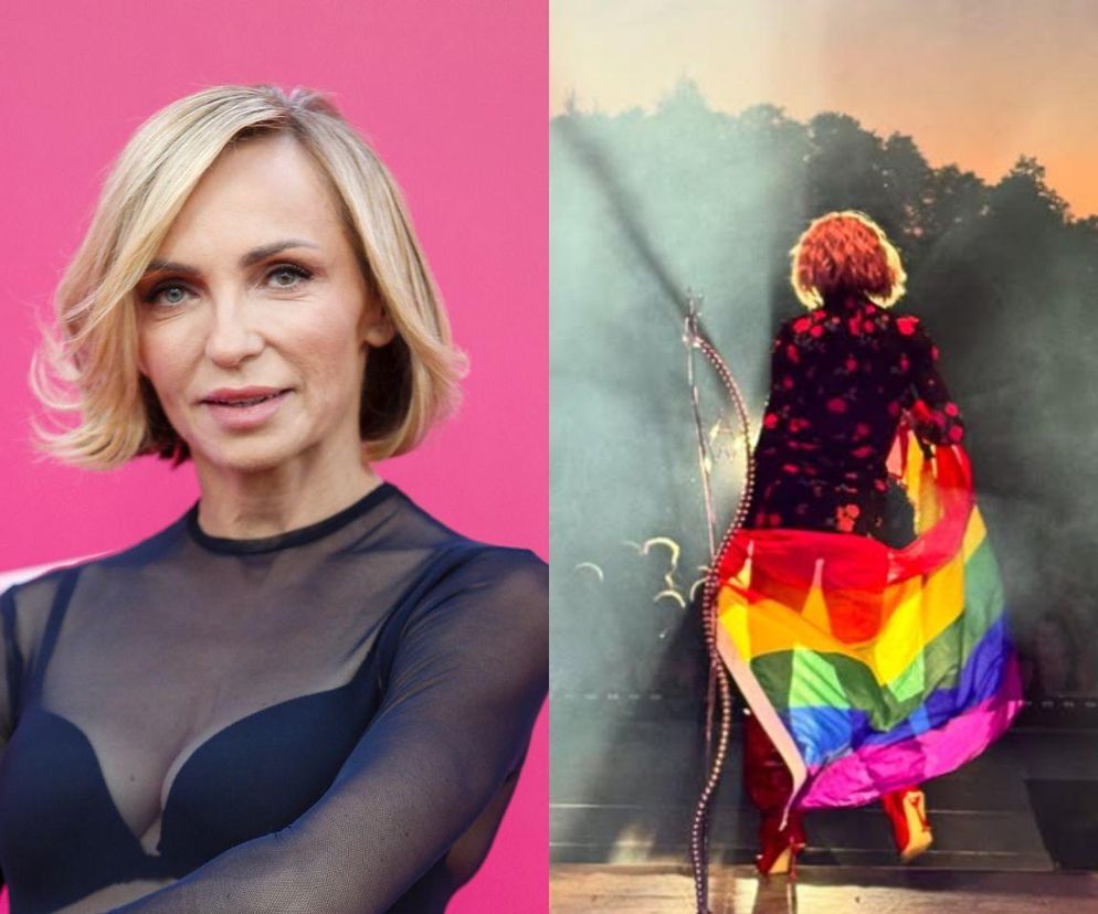 Anna Wyszkoni wystąpiła z tęczową flagą. Nie wszyscy byli zachwyceni. Szefowa domu kultury miała stracić stanowisko