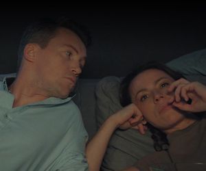 M jak miłość odc. 1874. Jakub Karski (Krzysztof Kwiatkowski), Martyna (Magdalena Turczeniewicz)