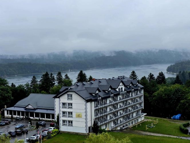 Kawiarnia Widokowa w Polańczyku Perła Bieszczadów.