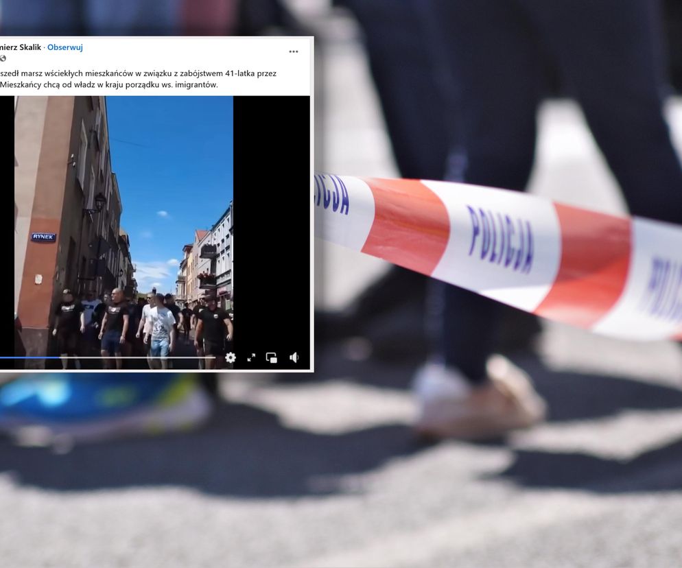 Wściekły tłum przeszedł przez Nowe! „Wynocha z Polski” - skandowali mieszkańcy