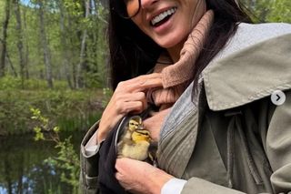 Demi Moore przygarnęła kaczki! Uratowałam je