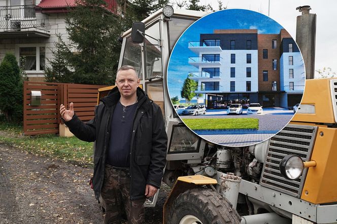 Rolnik z Łomży walczy o dom i gospodarstwo