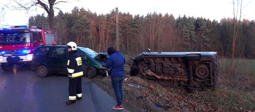 Wypadek pod Świętą Lipką