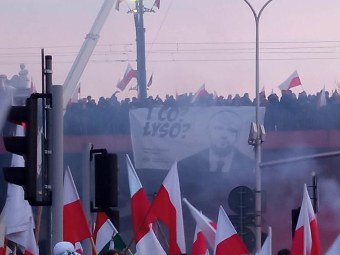 Marsz Niepodległości: Zaatakowali Trzaskowskiego. I co? Łyso?