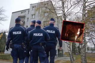 Usłyszał hałas. Oniemiał po wyjściu na klatkę. Policjanci też. 19-latek chciał zamieszkać z koniem?!