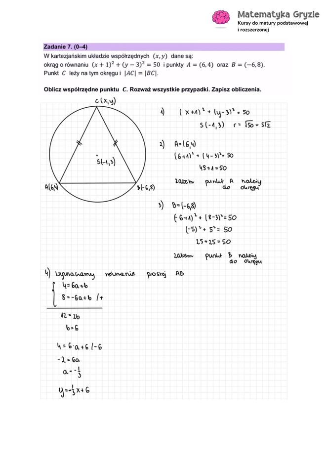 Matura próbna MATEMATYKA ROZSZERZONA 2024 - ODPOWIEDZI, GOTOWE ROZWIĄZANIA