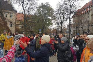 Gliwice: Protest w obronie czołgu T 34