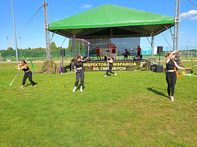 Piknik Wojskowy 18. Dywizji został zorganizowany na terenie zielonym przy aquaparku i stadionie miejskim w Siedlcach