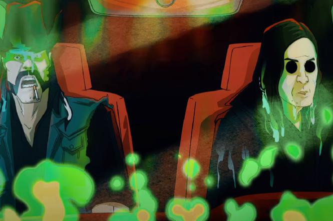 Ozzy Osbourne i Lemmy Kilmister powracają w animowanym teledysku! Obrazek pojawił się w 30. rocznicę powstania wspólnego numeru