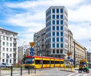 Dawny „szkieletor” przy placu Politechniki 4 w Warszawie