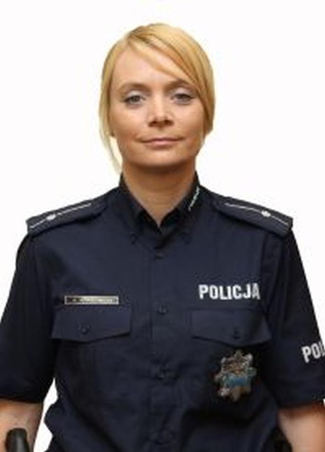 młodszy aspirant Anna Krasowska (KOMISARIAT POLICJI IV W BIAŁYMSTOKU)