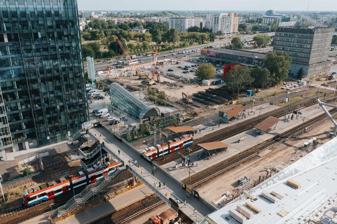 Przyspieszenie prac fundamentowych na budowie stacji Warszawa Zachodnia