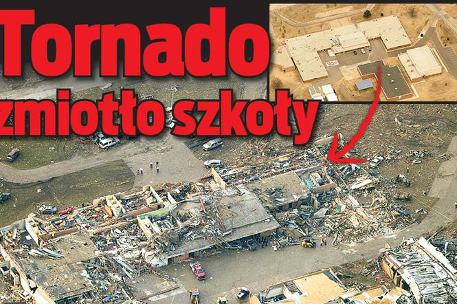 Tornado zmiotło szkoły