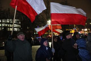 Protest pod siedzibą TVP
