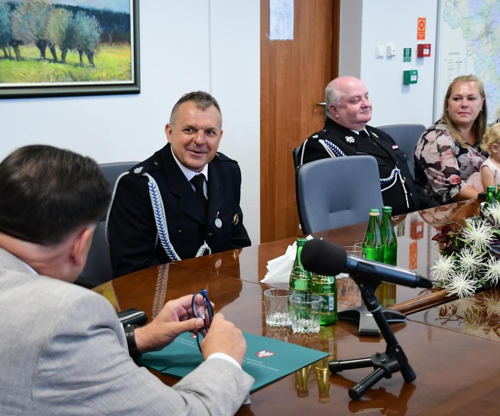 Bohaterowie z Mazowsza odebrali gratulacje od marszałka Adama Struzika