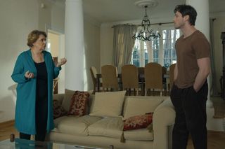 Barwy szczęścia, odcinek 3201. Józefina (Elżbieta Jarosik), Cezary (Marcel Opaliński) 