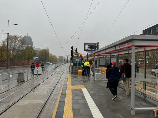 Warszawa. Tramwaj do Wilanowa