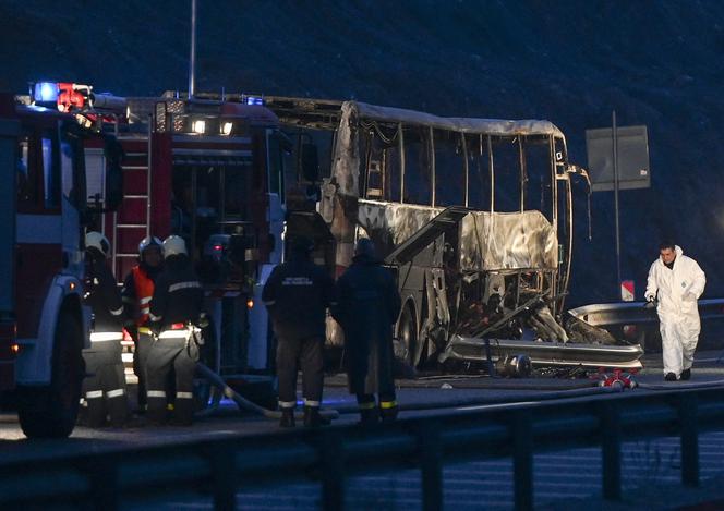 46 ofiar pożaru autokaru w Bułgarii