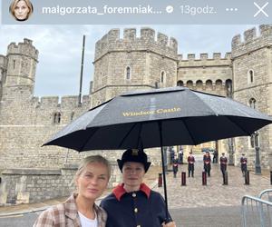 Małgorzata Foremniak żegna królową Elżbietę pod Windsor