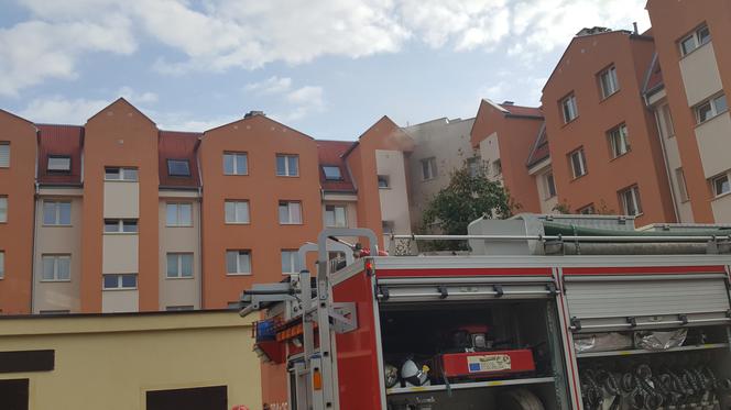 Tragiczny pożar na ul. Boboli w Białymstoku. Nie żyje mężczyzna