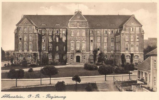 To jeden z najpiękniejszych budynków w Olsztynie. Dawniej pomieszczenia zajmowało m.in. Gestapo