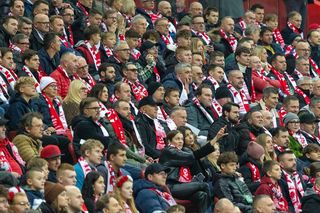 Tłumy na PGE Narodowym w Warszawie! Tak kibicowaliście podczas meczu Polska - Holandia