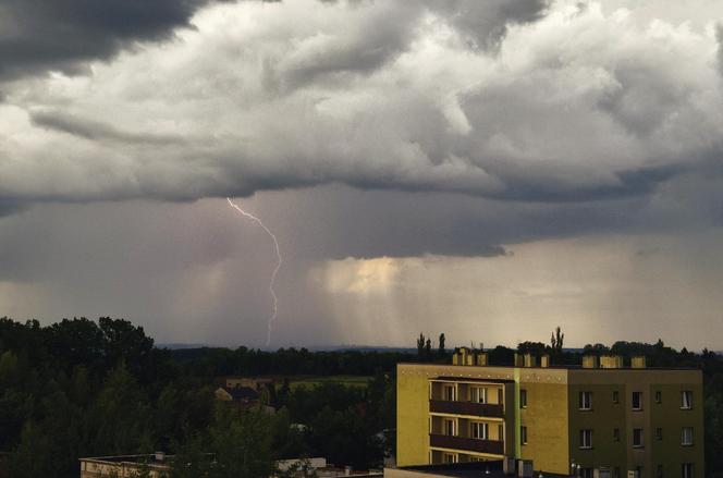 Nad woj. śląskim przetoczyły się burze