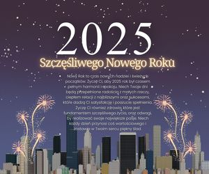 Życzenia noworoczne 2025 - obrazki jako nietypowe życzenia na Nowy Rok!