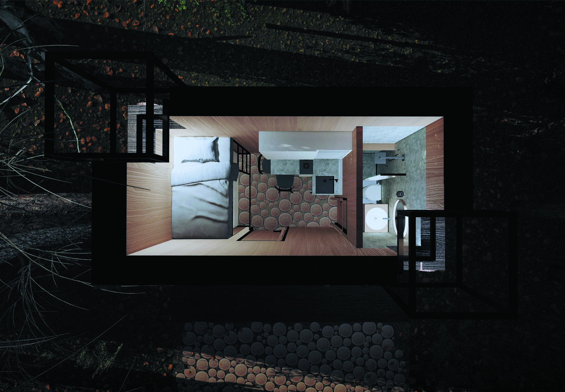 Cocon — obserwatorium przyrody w otulinie Parku Krajobrazowego Puszczy Knyszyńskiej