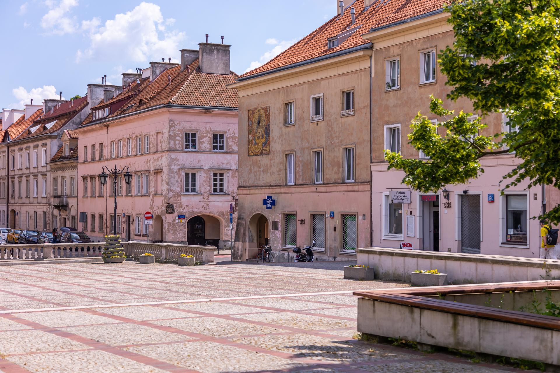 Mariensztat w Warszawie - zdjęcia. Niewykorzystany potencjał w centrum miasta