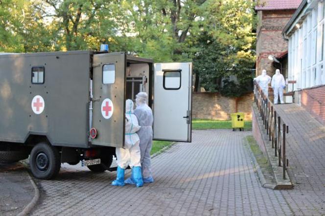 Żołnierze WOT pomagają w lubuskich szpitalach