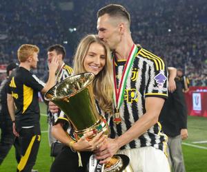 Agata Sieramska eksplodowała z radości po wygranej Juventusu. Arkadiusz Milik był zaskoczony