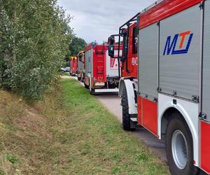 Wybuch kominka w Pokrzywnicy! Poszkodowana  kobieta w ciąży i dwoje dzieci