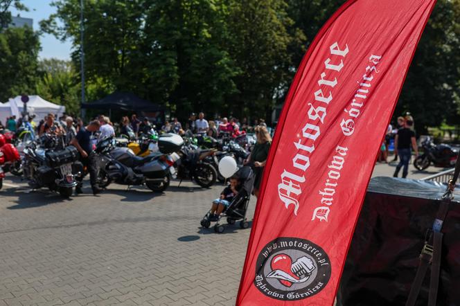 Parada motocyklistów w Dąbrowie Górniczej