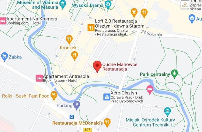 Cudne Manowce Restauracja