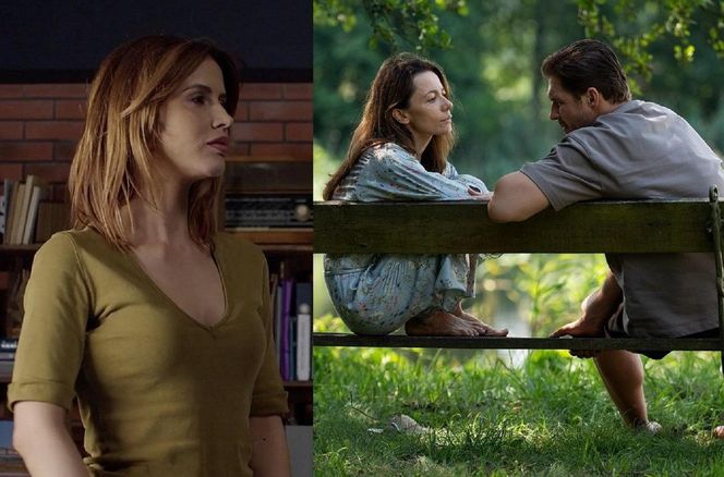 M jak miłość. Kama (Michalina Sosna), Martyna (Magdalena Turczeniewicz), Marcin (Mikołaj Roznerski)