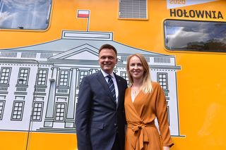 Żona Szymona Hołowni nie chciałaby być nazywana pierwszą damą! Ma inny pomysł