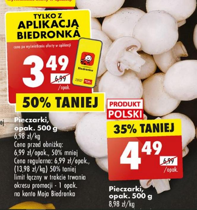 Promocje w biedronce na weekend